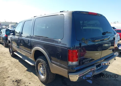 2001 Ford Excursion Limited from USA, damaged, VIN 1FMNU43S21EC12820